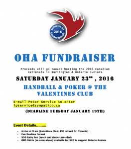 OHA fundraiser